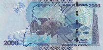 Ouganda 2000 Shillings - Mer - Poissons - 2022 - Série DX