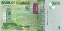 Ouganda 5000 Shillings - Montagne - Oiseaux - 2021