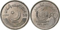 Pakistan 50 Rupees - Golden Jubilee of the Senate of Pakistan - 2023