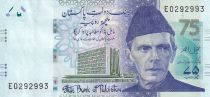 Pakistan 75 Rupees -  M. Ali Jinnah - Mohtarma Fatima Jinnah - 2023 - Serial AAF