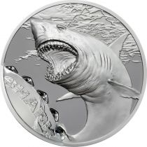 Palau 1 Oz Argent PALAU 2017 - Requins