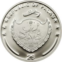 Palau 2 Dollars 2014 - Crapaud doré