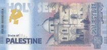 Palestinian Territories Souvenir banknote - The Church of the Holy Sepulchre - 2024