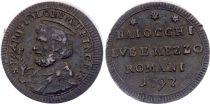 Papal States 2 1/2 Baiocchi Ascoli - Saint Pierre - 1797