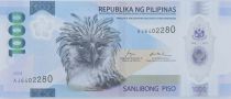 Philippines 1000 Piso - Aigle des Philippines - Perle, Tortue - Polymère - 2024 - Série AJ