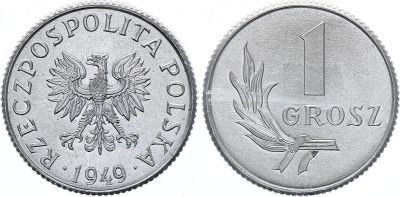 1949 outlet Poland Coin