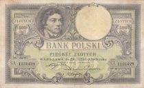 Poland 500 Zlotych - T. Kosciuszko - Crowned Eagle - 28-02-1919 - Serial S.A.1131428