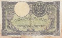 Poland 500 Zlotych - T. Kosciuszko - Crowned Eagle - 28-02-1919 - Serial S.A.1488581