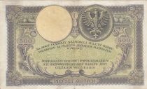 Poland 500 Zlotych - T. Kosciuszko - Crowned Eagle - 28-02-1919 - Serial S.A.3519498