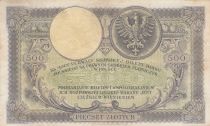 Poland 500 Zlotych - T. Kosciuszko - Crowned Eagle - 28-02-1919 - Serial S.A.4057411