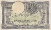 Poland 500 Zlotych - T. Kosciuszko - Crowned Eagle - 28-02-1919 - Serial S.A.5754307