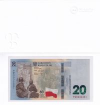 Pologne 20 Zlotych - Insurrection de Varsovie - Folder - Polymère - 2024