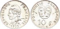 Polynésie Fr. 10 Francs - Marianne - 1975