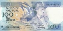 Portugal 100 Cem Escudos  - Fernando Pessoa - 24-11-1987 - Séries DFJ