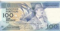 Portugal 100 Cem Escudos - Fernando Pessoa - 03-12-1988 - Serial BQK