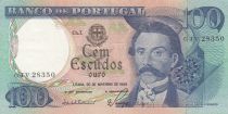 Portugal 100 Escudos - 30-11-1965 - Camilo Castelo Branco - Serial GJV