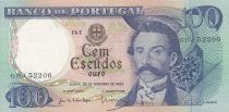 Portugal 100 Escudos - 30-11-1965 - Camilo Castelo Branco - Serial GRJ