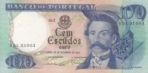 Portugal 100 Escudos - Camilo Castelo Branco - 20-09-1978 - Serial HDL