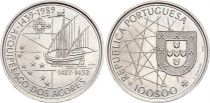 Portugal 100 Escudos - Découverte des Açores - 1989