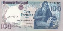 Portugal 100 Escudos - Manuel Barbosa Du Bocage - 24-02-1981 - Serial XG