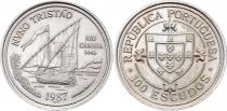 Portugal 100 Escudos - Nuno Tristao - 1987