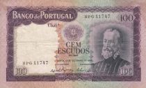 Portugal 100 Escudos - Pedro Nunes - 19-09-1961 - Serial BPG