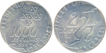 Portugal 1000 Escudos - Révolution des ?illets - 1999