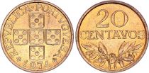 Portugal 20 Centavos - Republic - 1974