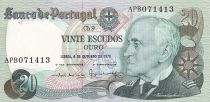 Portugal 20 Escudos - Gago Coutinho - 04-10-1978 - Serial APB