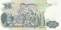 Portugal 20 Escudos - Garcia de Orta - 27-07-1971 - Serial IG