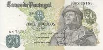 Portugal 20 Escudos - Garcia de Orta - 27-07-1971 - Serial KX