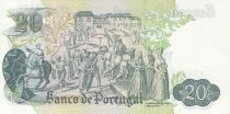 Portugal 20 Escudos - Garcia de Orta - 27-07-1971 - Serial LJ