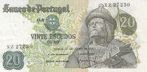 Portugal 20 Escudos - Garcia de Orta - 27-07-1971 - Serial XZ