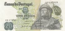 Portugal 20 Escudos - Garcia de Orta - 27-07-1971 - Serial ZB