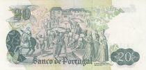 Portugal 20 Escudos - Garcia de Orta - 27-07-1971 - Serial ZB