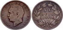 Portugal 20 Reis Luis 1st - 1883