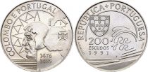 Portugal 200 Escudos - Christophe Colomb - 1991