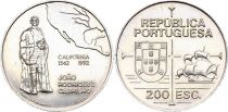 Portugal 200 Escudos - Découverte de Californie - 1992