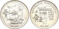 Portugal 200 Escudos - Découverte du Brésil - 1999