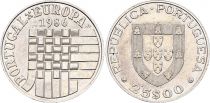 Portugal 25 Escudos - Adhésion a la CEE - 1986