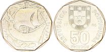 Portugal 50 Escudos - Navire - 1986