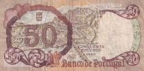 Portugal 50 Escudos - Queen Isabella - 28-02-1964 -Various series and signatures