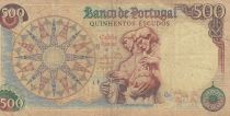 Portugal 500 Escudos - D. Joao II - 06-09-1966 - Serial KDN