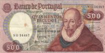 Portugal 500 Escudos - Francisco Sanches - Braga - 04-10-1979 - Various serial