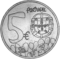 Portugal O Conhecimento (knowledge)- 5 EUROS 2024