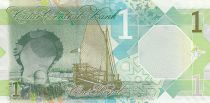 Qatar 1 Riyal  Dhow - Polymer 2020 - UNC