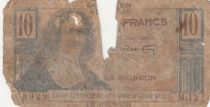 Réunion 10 Francs - Colbert - Serial M.12 - 1946 - F - P.42s