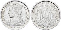 Réunion 2 Francs Marianne - 1948 - KM.8