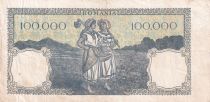 Romania 100 000 Lei - Women - Agriculture - 21-10-1946 - Serial V.2 - P.58