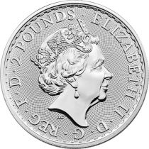 Royaume-Uni Britannia - 1 Once Argent 2019 ROYAUME-UNI